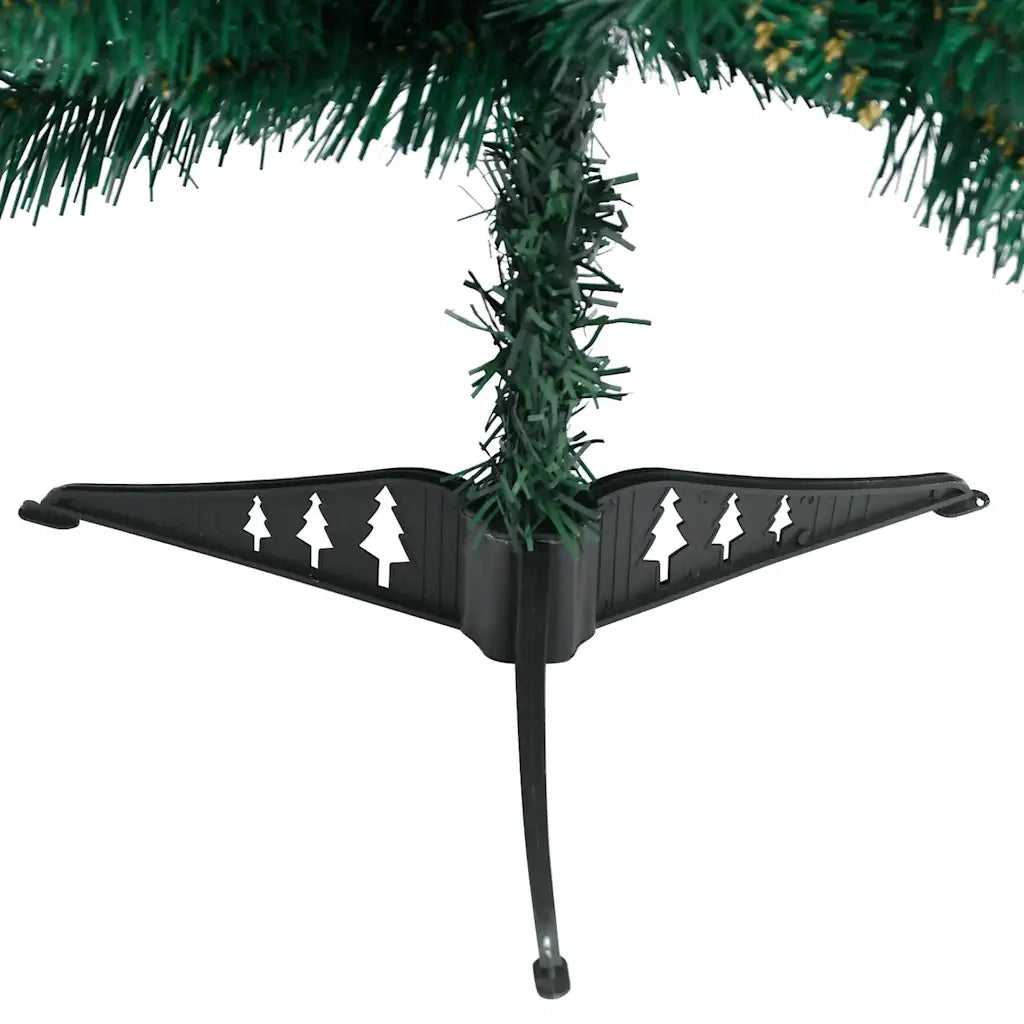 Albero di Natale Artificiale Preilluminato-Albero Natalizio con 45 LED 90 cm