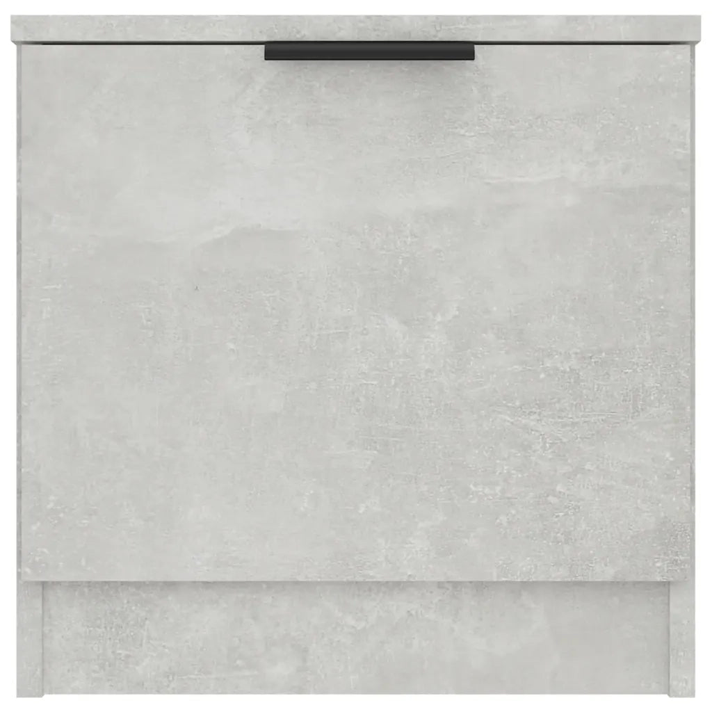 Comodino-Tavolino da notte Grigio Cemento 40x39x40 cm