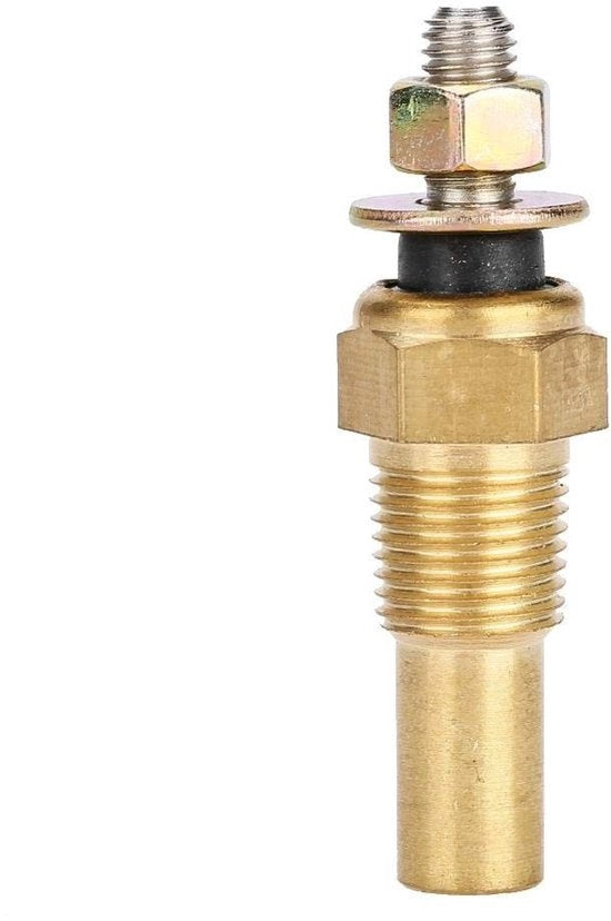 Sensore di Temperatura Universale - Termometro Acqua/Olio - 1/8" NPT Flessibile - Portata Temperatura 0-150°C - Compatta - Installazione Facile