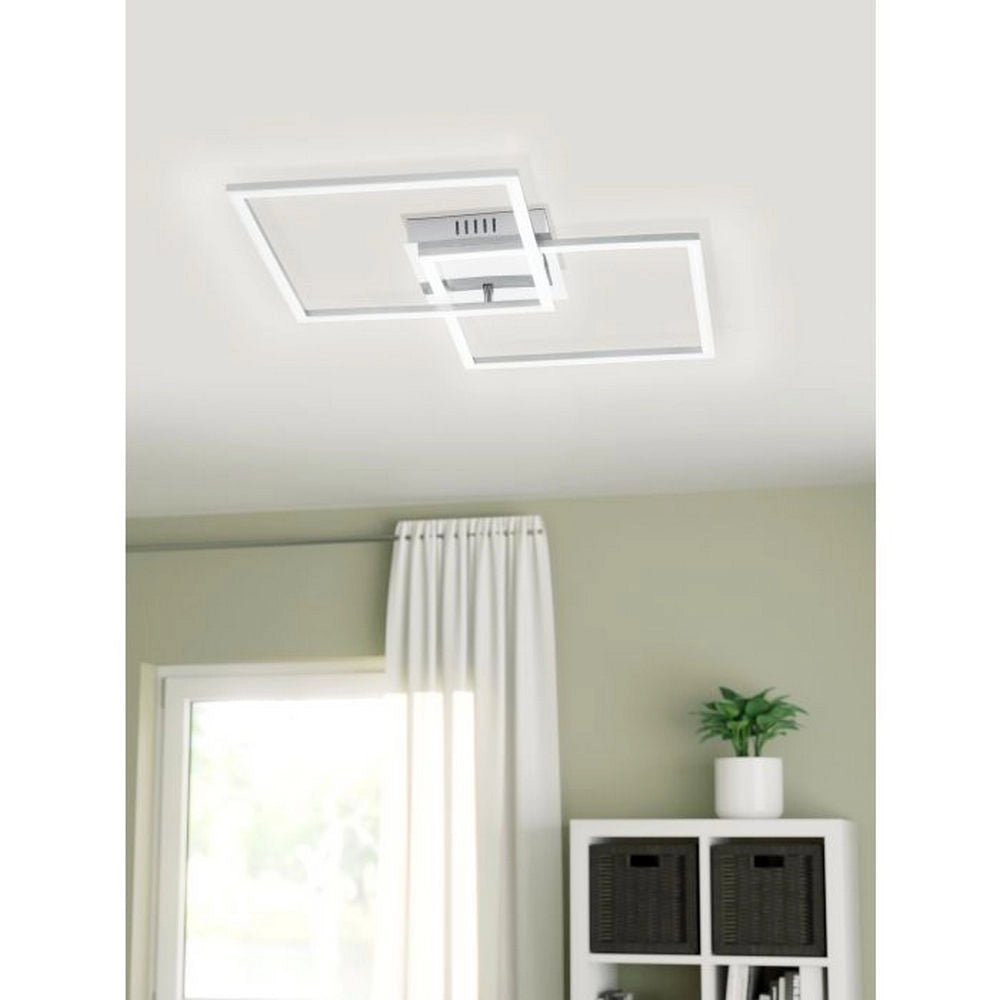 Plafoniera Applique con 2 Quadrati Led e Dimmer Palmaves 1