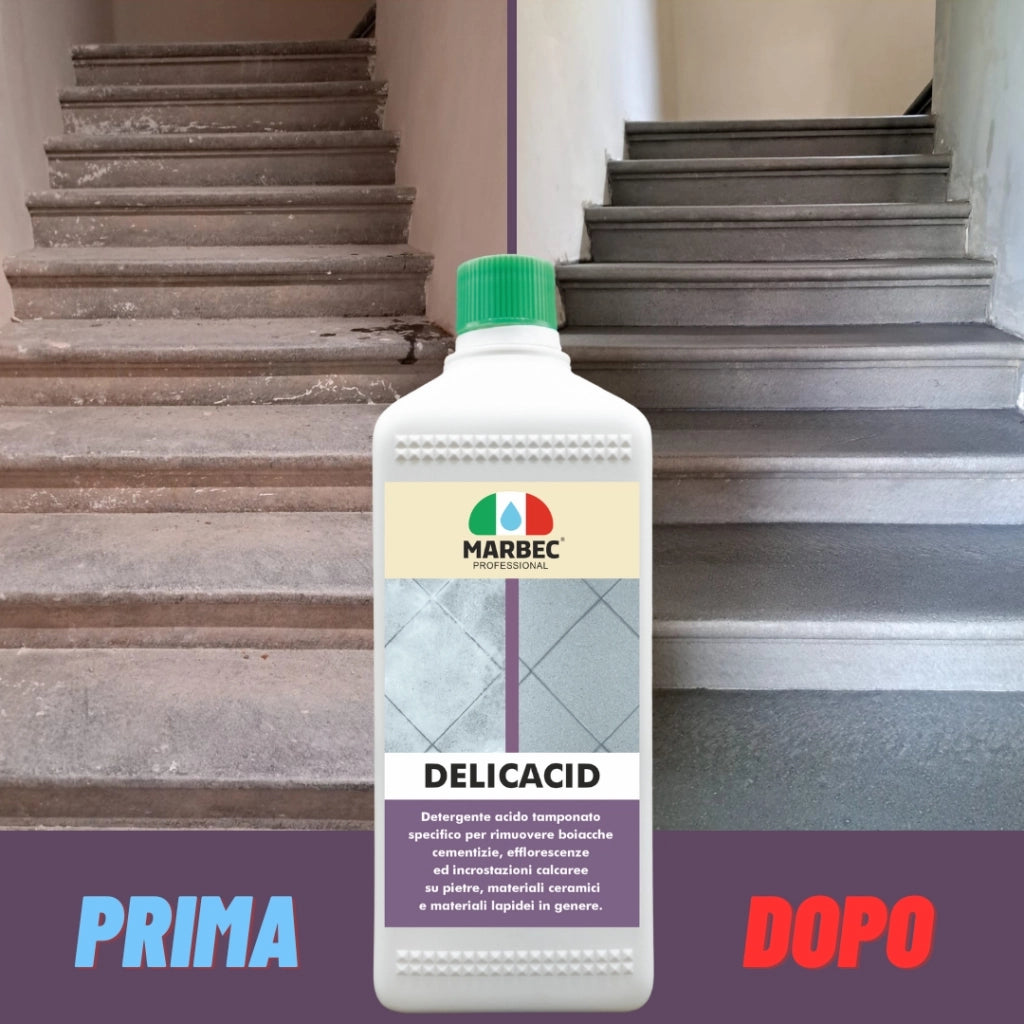 Acido tamponato DELICACID   1LT + Tampone Marrone