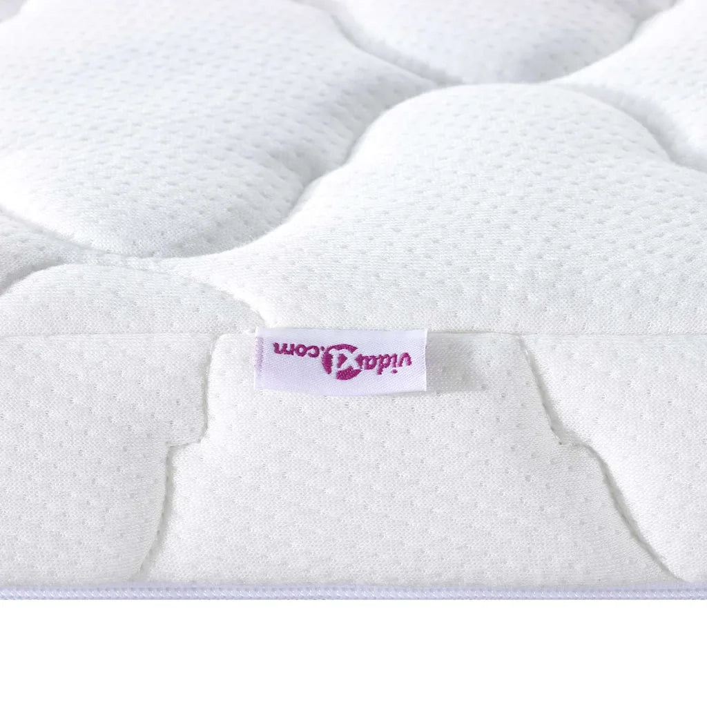 Topper al cocco Bianco 120 x 200 cm Tessuto Jacquard CFW9615632