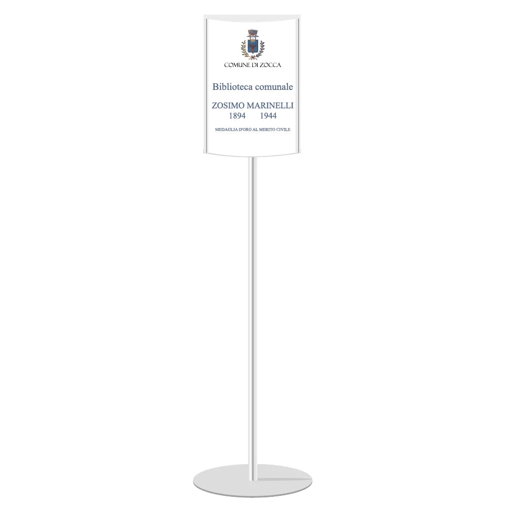 Mini Totem bifacciale A3 verticale inclusa STAMPA