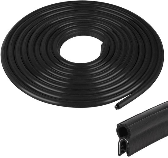 Profilo di sigillatura universale 6 m - Gomma - EPDM - Sigillatura di portata - Sigillatura di baule - Antideformazione - Sigillatura di portata in gomma