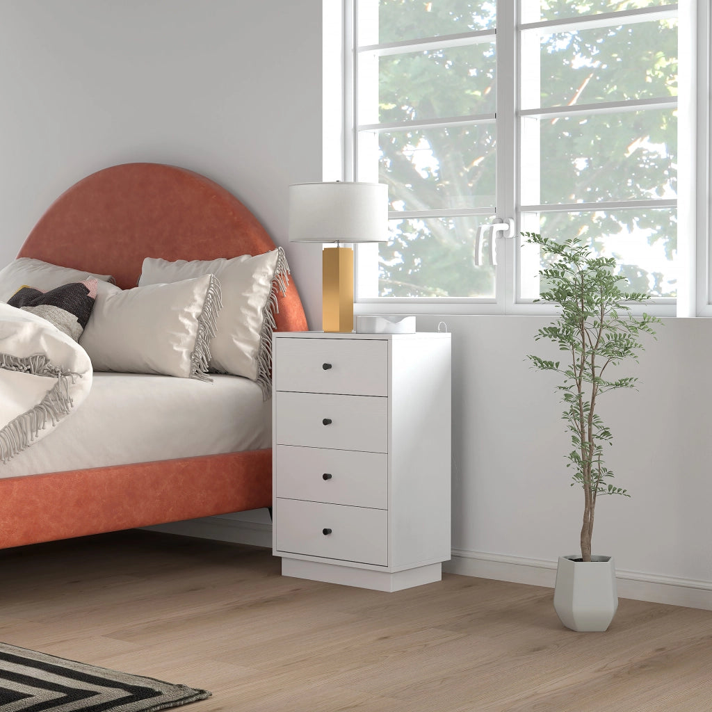Cassettiera 7 Cassetti Moderna ¨C zephmum ¨C 47x29x75 cm Bianco