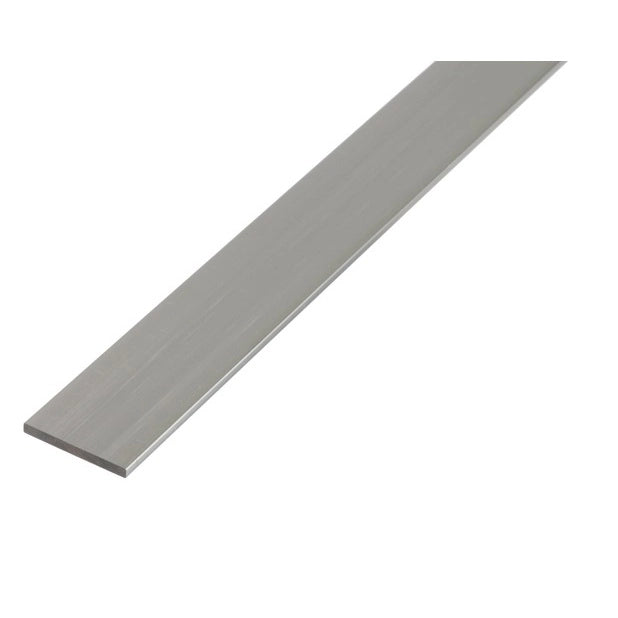BARRA PIATTA 30X2X2000MM ALLUMINIO