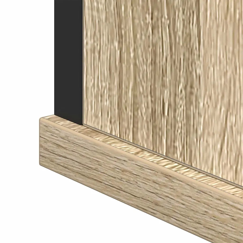 Set di mobili per il bagno 2 pcs Marrone Legno multistrato 3345131