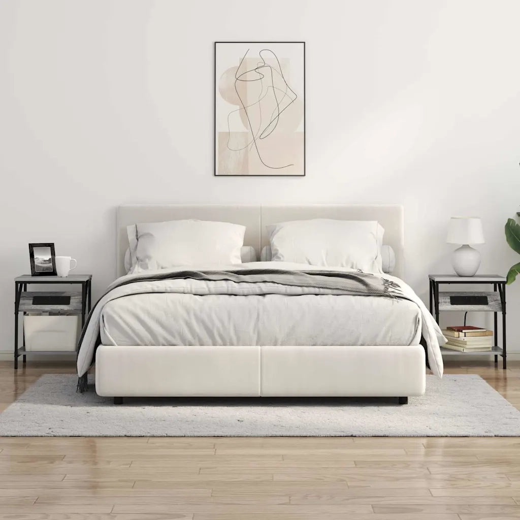 Armadio da Notte Grigio Sonoma 38 x 30 x 48 cm 859586