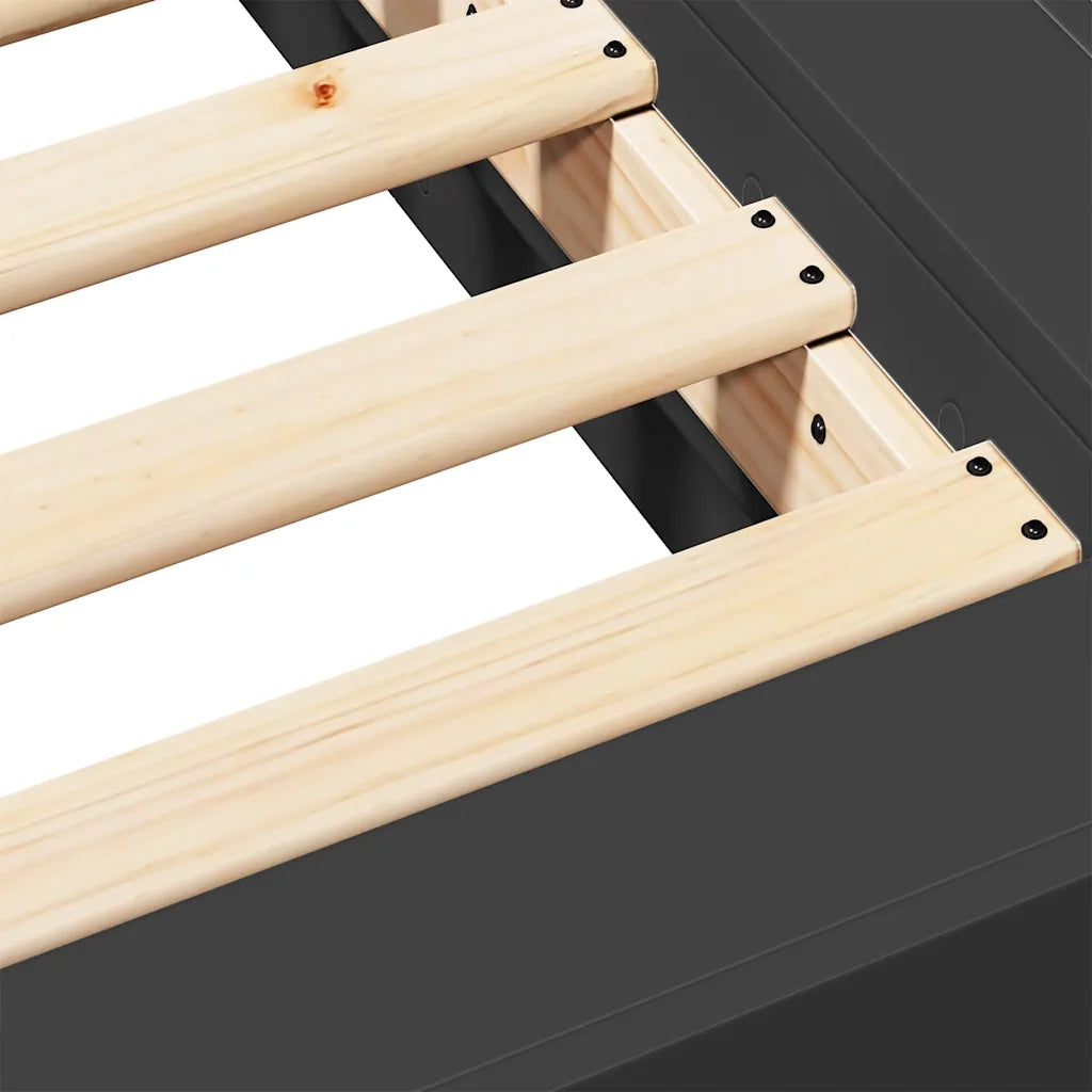 Giroletto Nero 100x200 cm in Legno Multistrato 3281204