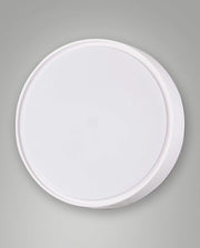 Hatton Plafoniera LED 27W 3000K Bianco in Policarbonato IP65 - Diametro 31 cm - Design Moderno ed Efficienza Energetica - Codice 3206-65-102