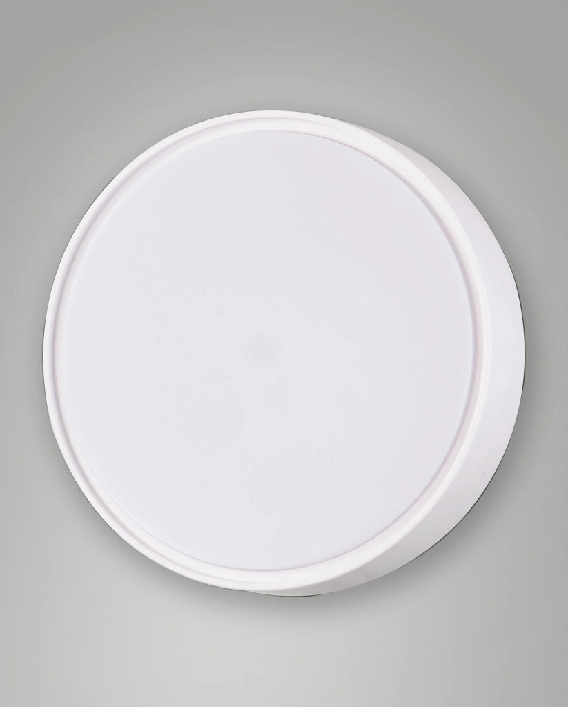 Hatton Plafoniera LED 27W 3000K Bianco in Policarbonato IP65 - Diametro 31 cm - Design Moderno ed Efficienza Energetica - Codice 3206-65-102