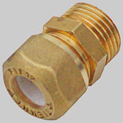 RACCORDO DIRITTO MASCHIO CON OGIVA P.T.E.F.  22 x 3/4  3/4 x 3/4     TIEMME