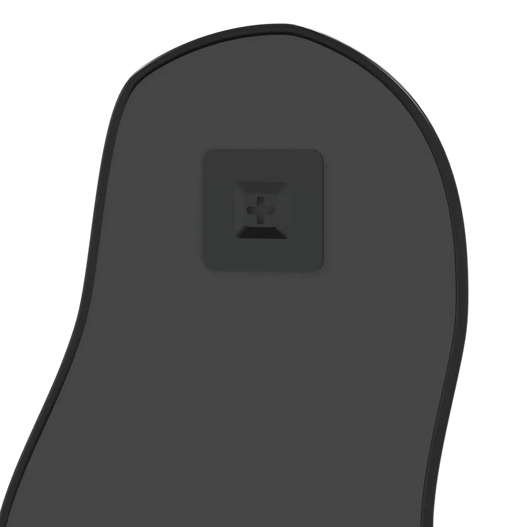 Specchio da Parete | Specchio decorativo Nero 80x35 cm