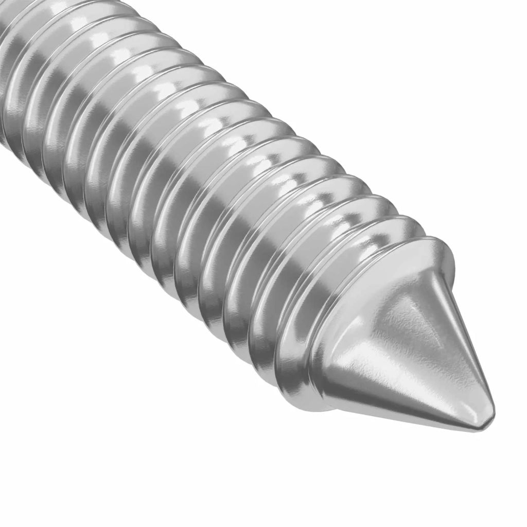 Viti per mobili 2 pcs Argento M6 x 60 mm Acciaio 864394