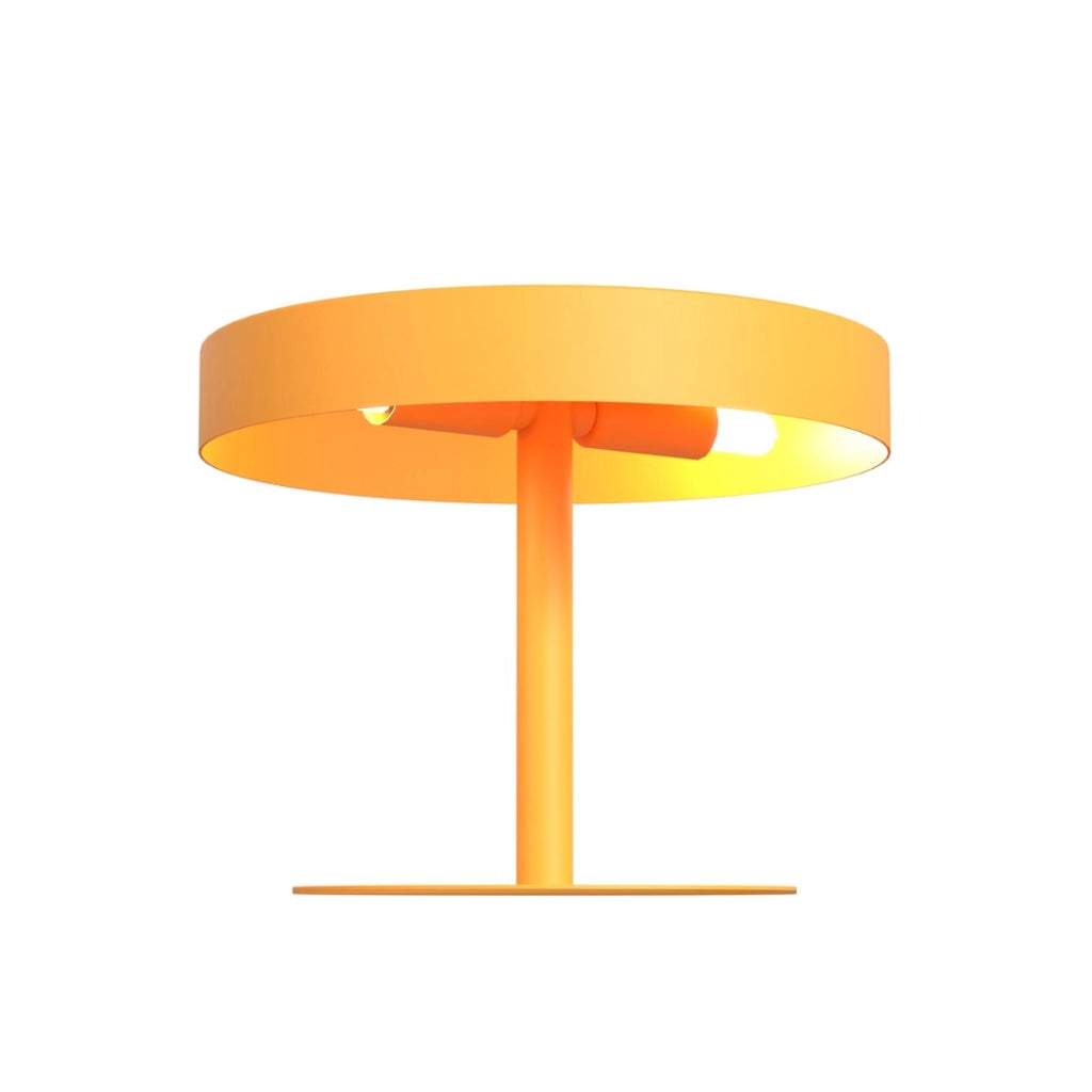 Lampada da tavolo moderna arancione NEMO Emibig 2xG9