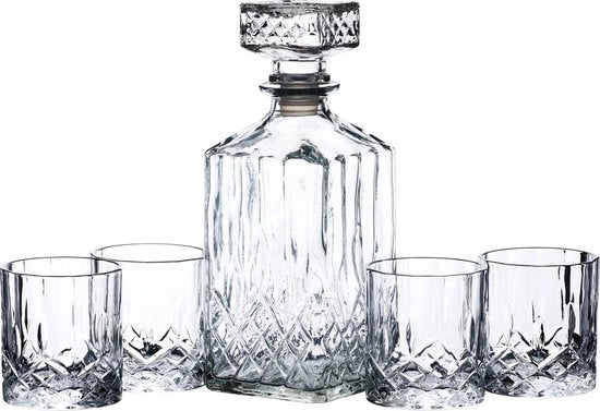 Set di decantatore di whiskey e bicchieri regalo