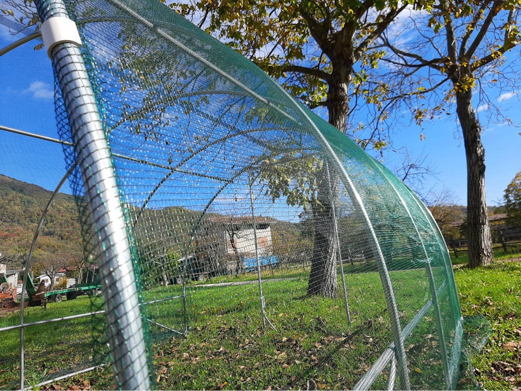 Serra Tunnel NetPlus 3x12m con rete antigrandine