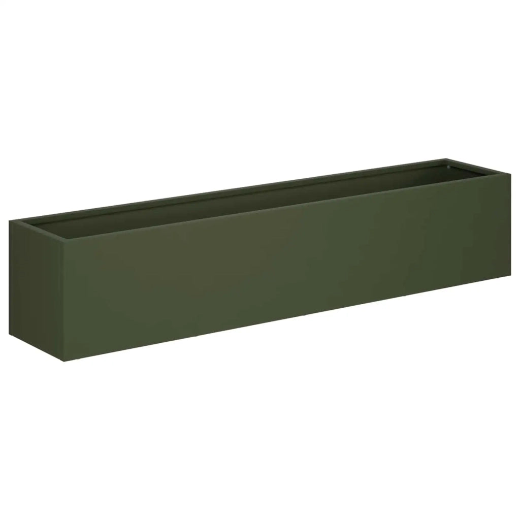 Vaso da giardino Verde Oliva 80 x 20 x 20 cm 8005168