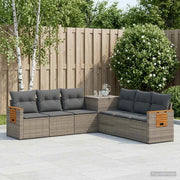 Set di divani 7 pz Grigio e Grigio Scuro 3448874