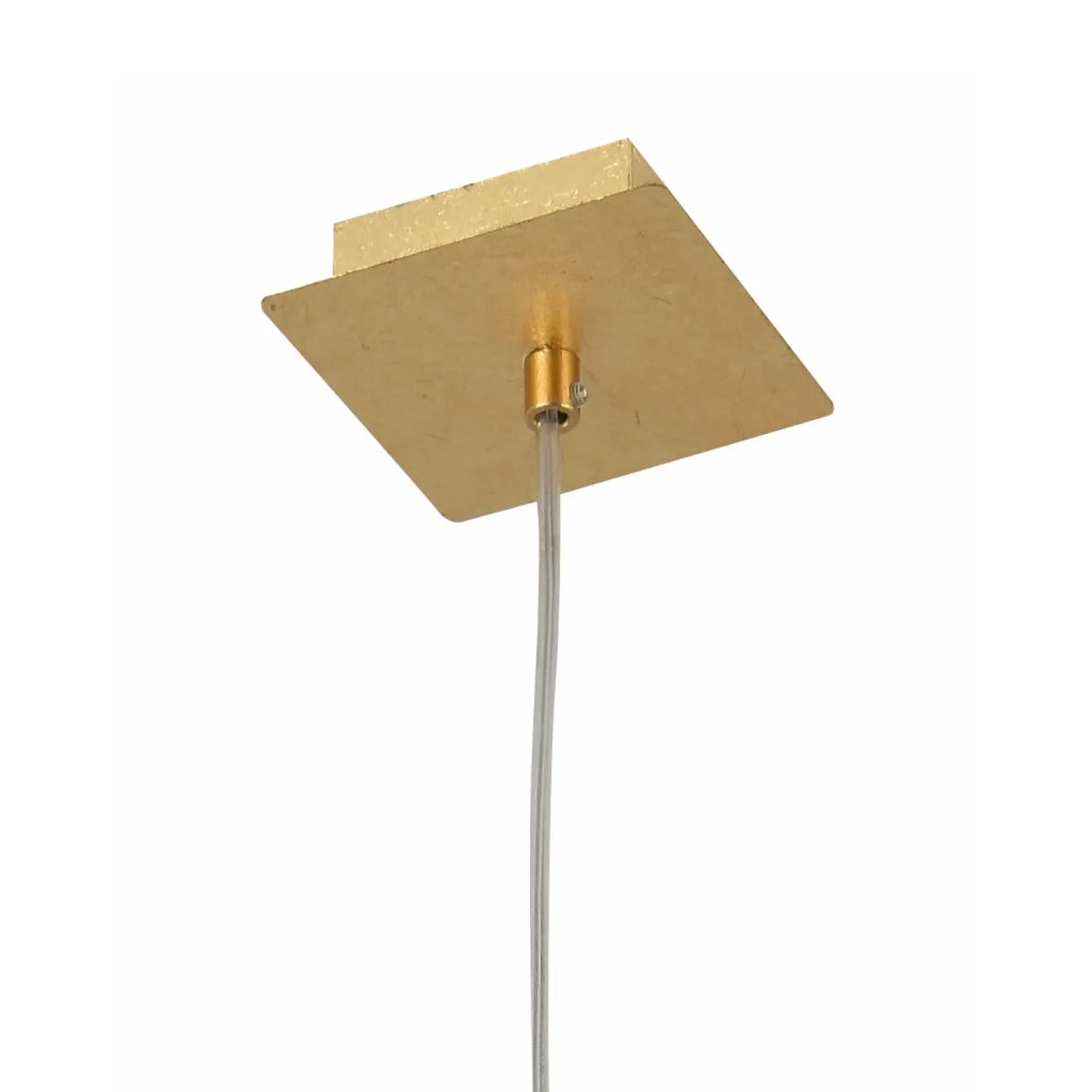 LÚZETE - LAMPADA DA SOFFITTO FOGLIA ORO GU10 ADARA
