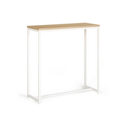 IDMarket - Consolle DETROIT design industriale e metallo bianco