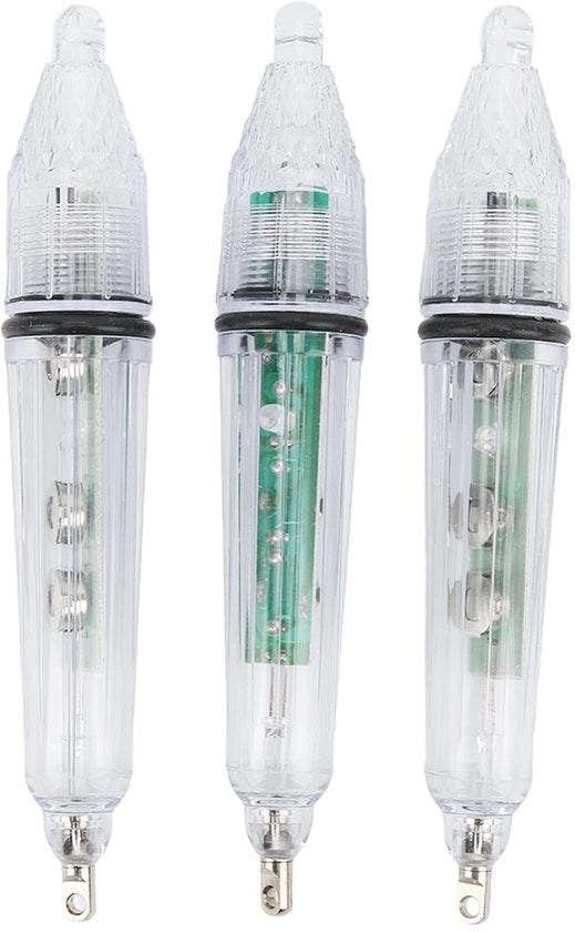 Set di Luci Subacquee con Effetto Stroboscopico, 3 pezzi