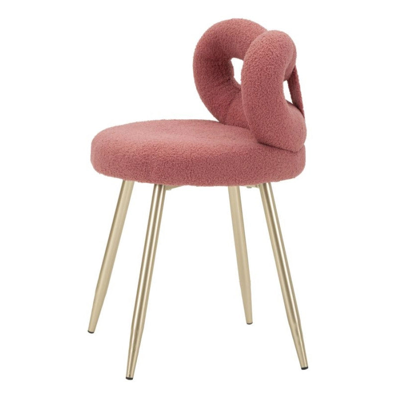Sedia Mini Ilary Rosa cm ø 40x67 (altezza Seduta cm 46)