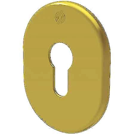MOSTRINA ESTERNA/INTERNA PER CILINDRO EUROPEO '4302' SECUREMME Col. Cromo satinato - SECUREMME