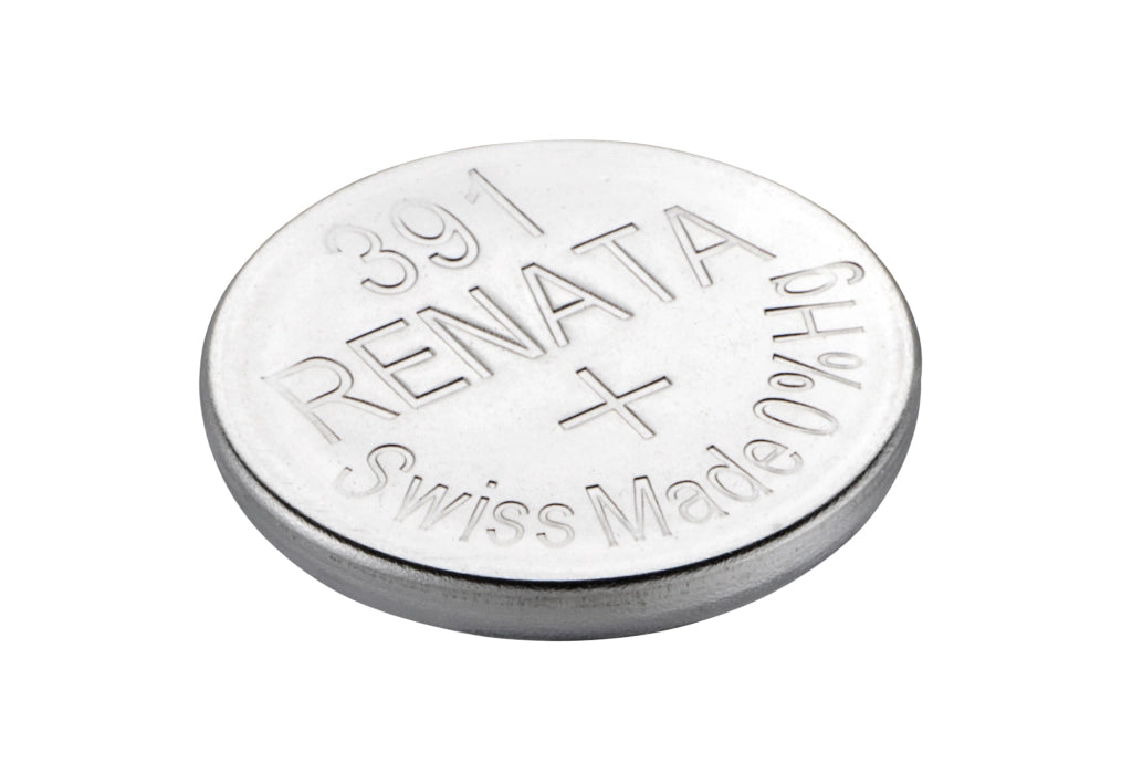 BATTERIA a BOTTONE all'ossido d'argento 391 RENATA