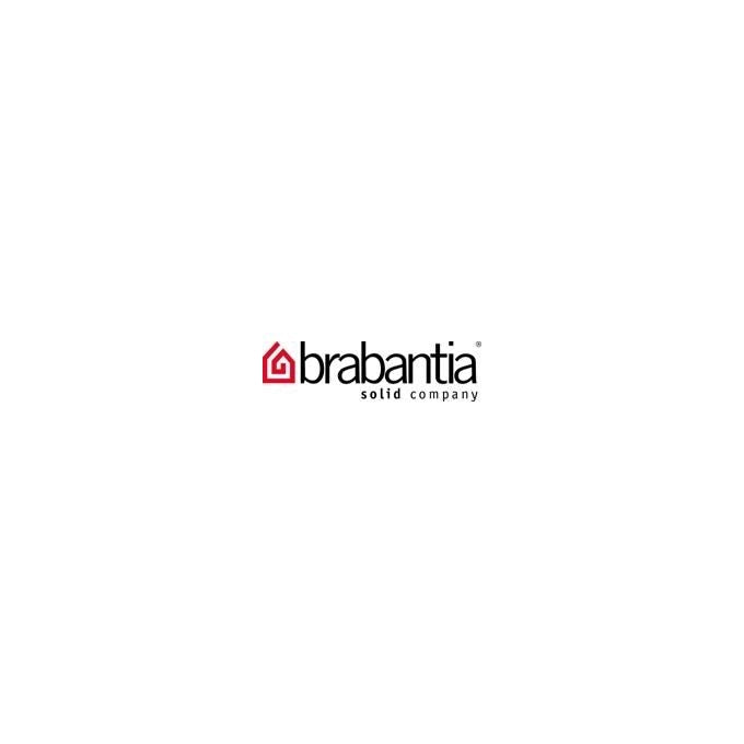 Brabantia 129940 Sort and Go Pattumiera 25 L Coperchio Stay Open Maniglia di Trasporto Riciclabile al 100% colore Grigio Scuro