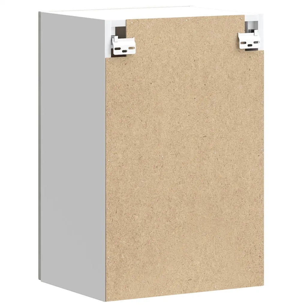 Pensile da cucina Kalmar 40 x 31 x 60 cm ampio spazio contenitivo stile moderno legno composito grigio cemento 02_0049974