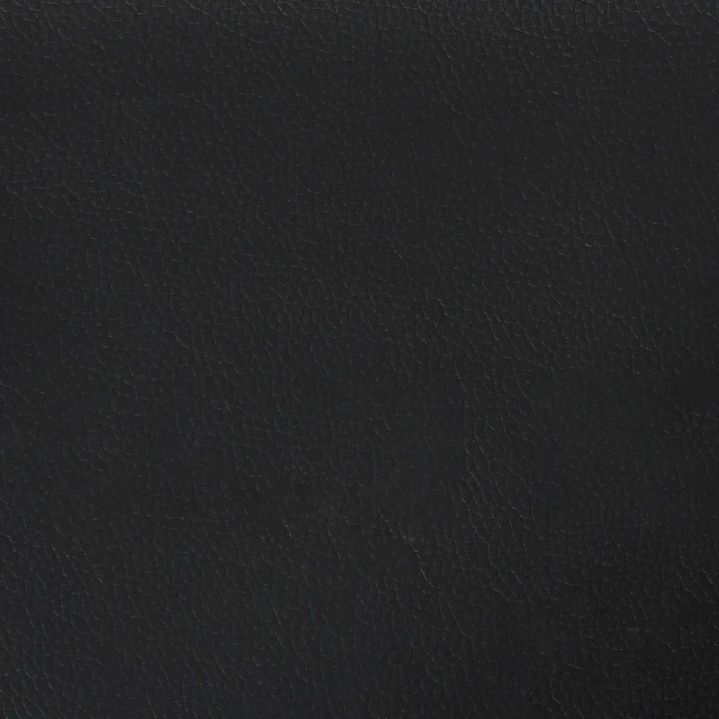 Letto Viana con Materasso Bianco e Nero 160x200cm Similpelle 3208809