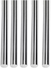 Tubo Circolare in Acciaio Inossidabile 304 - 2,4mm x 100mm - Tubi Solidi - Artigianato DIY - Modelli di Auto/Voli/Schegge - Duraturo e Resistente