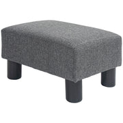 Pouf Grigio ¨C Minimal ¨C Stoffo Tessuto