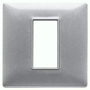 VIMAR PLANA - PLACCA 1M SILVER