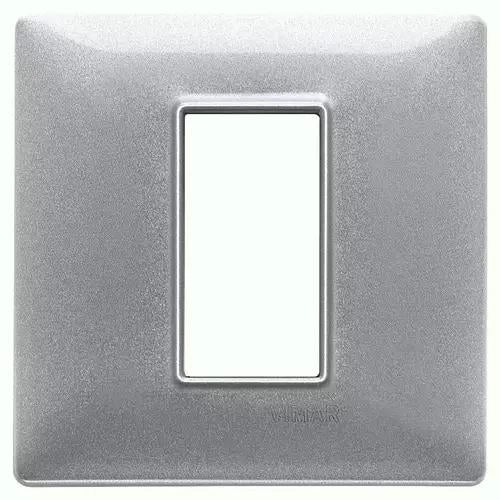 VIMAR PLANA - PLACCA 1M SILVER