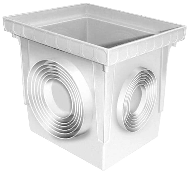 POZZETTO SINGOLO IN PLASTICA SENZA COPERCHIO cm. 30x30x29,2 h