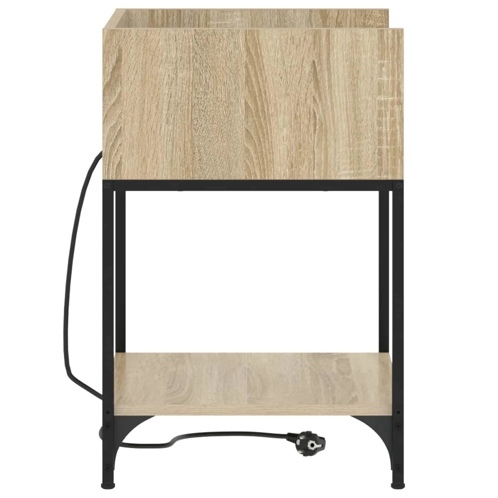 Armadio da Notte 2 pcs Rovere Sonoma 40 x 40 x 61 cm 859473