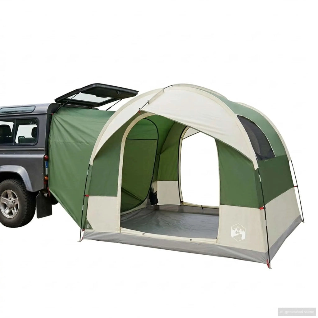 Tenda da tailgate con tendone impermeabile Verde 4 persone 42028543