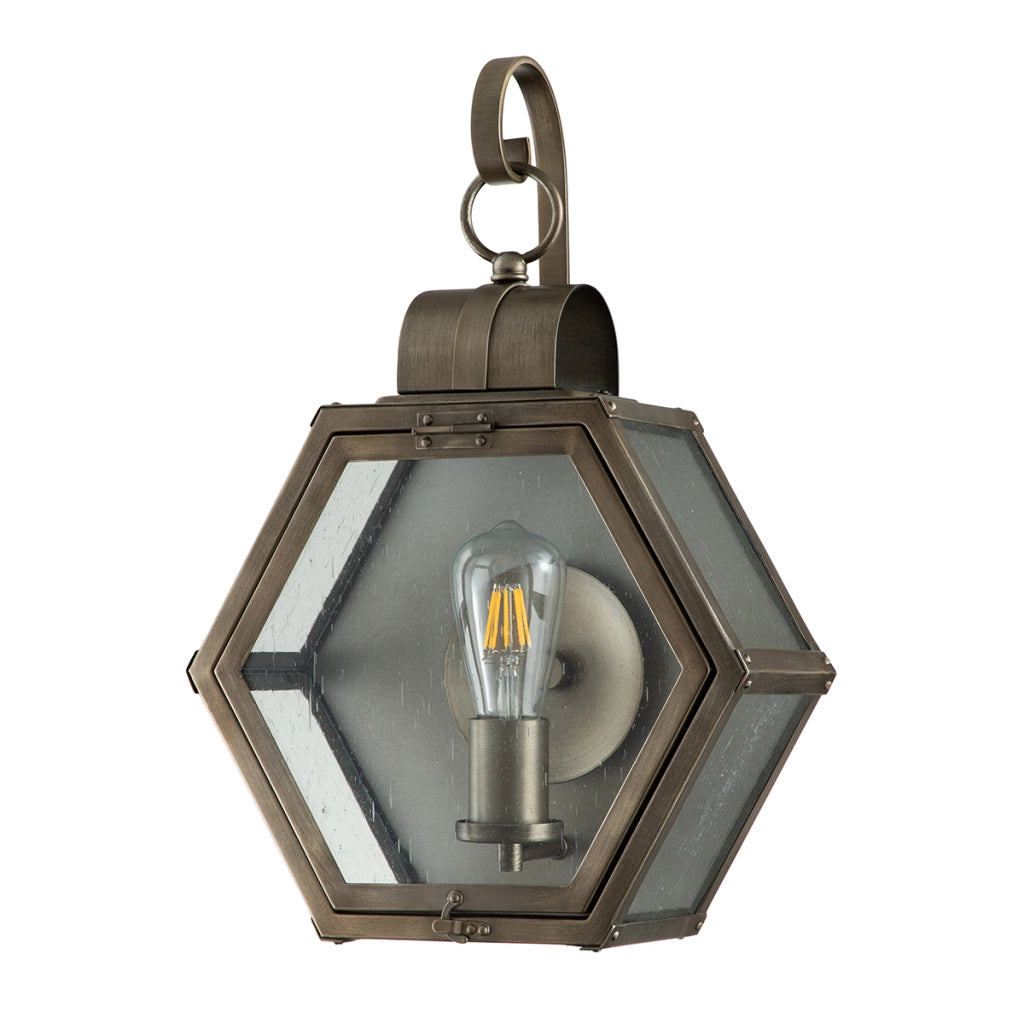 Applique esterna Heath Quintiesse bronzo E27 60W IP44