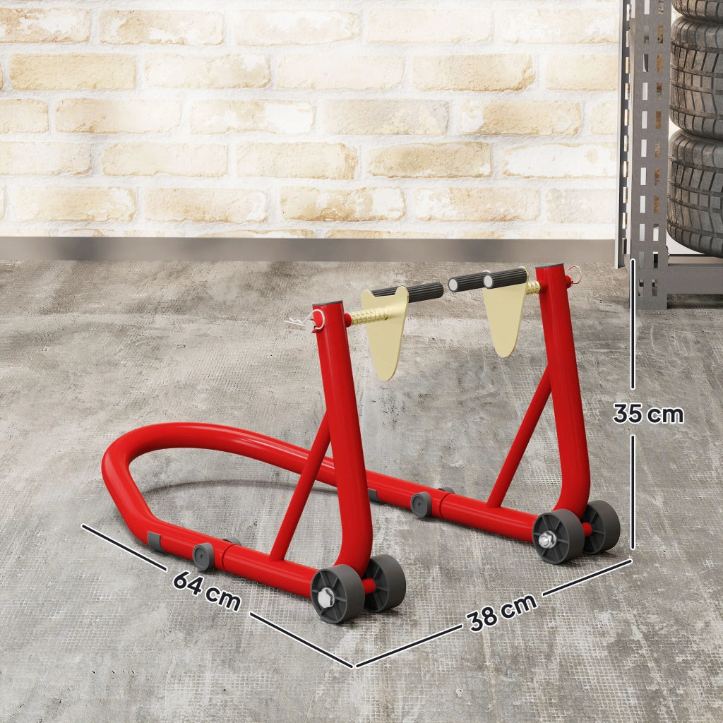 Cavalletto per moto anteriore ¨C Minimal ¨C Rosso
