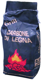 CARBONE DI LEGNA ARGENTINO sacco da kg. 2,5 circa 7.00 pz