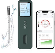 Termometro a Griglia con App per BBQ e Forno - Display Grande e Durata Batteria Lunga
