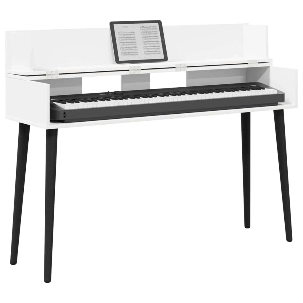 Scrivania studio Bianco 110 x 40 x 19,5 cm Legno ingegnerizzato 8006684