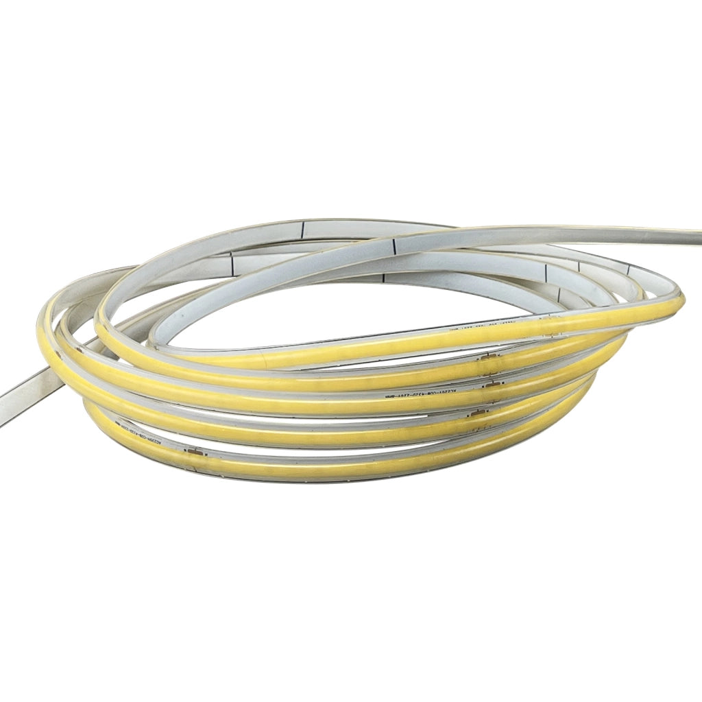 24V Striscia LED COB 11W/M Bianco Freddo 6000K 10 Metri 480 LED/M 1000LM/M CRI≥90 IP20 Tagliabile