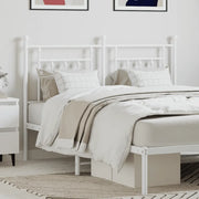 Testiera di Ricambio in Metallo Bianco 150 cm 353620