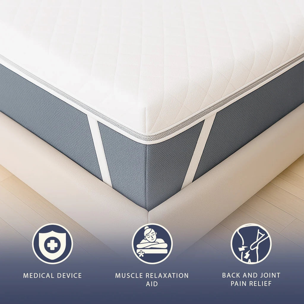 Topper 180x200 in Memory Foam a 9 Zone Differenziate | Alto 10 cm | Rivestimento Sfoderabile in Tessuto Pure Anallergico | Made in Italy