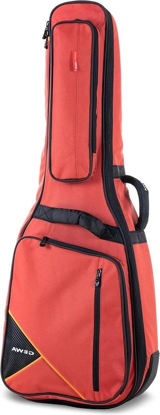 Borsa premium 20mm per chitarra classica 4/4 - impermeabile e resistente all'usura - Sistema di protezione del manico - cinture di alta qualità - grande tasca accessori