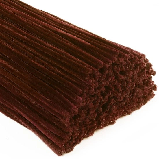 Pijpenragers 400 Stuks - Chenille in Telaio di Cuoio - Spago Flessibile per Bambini - Materiale per Fai da Te - Decorazioni per Bambini - Dimensioni 30 cm