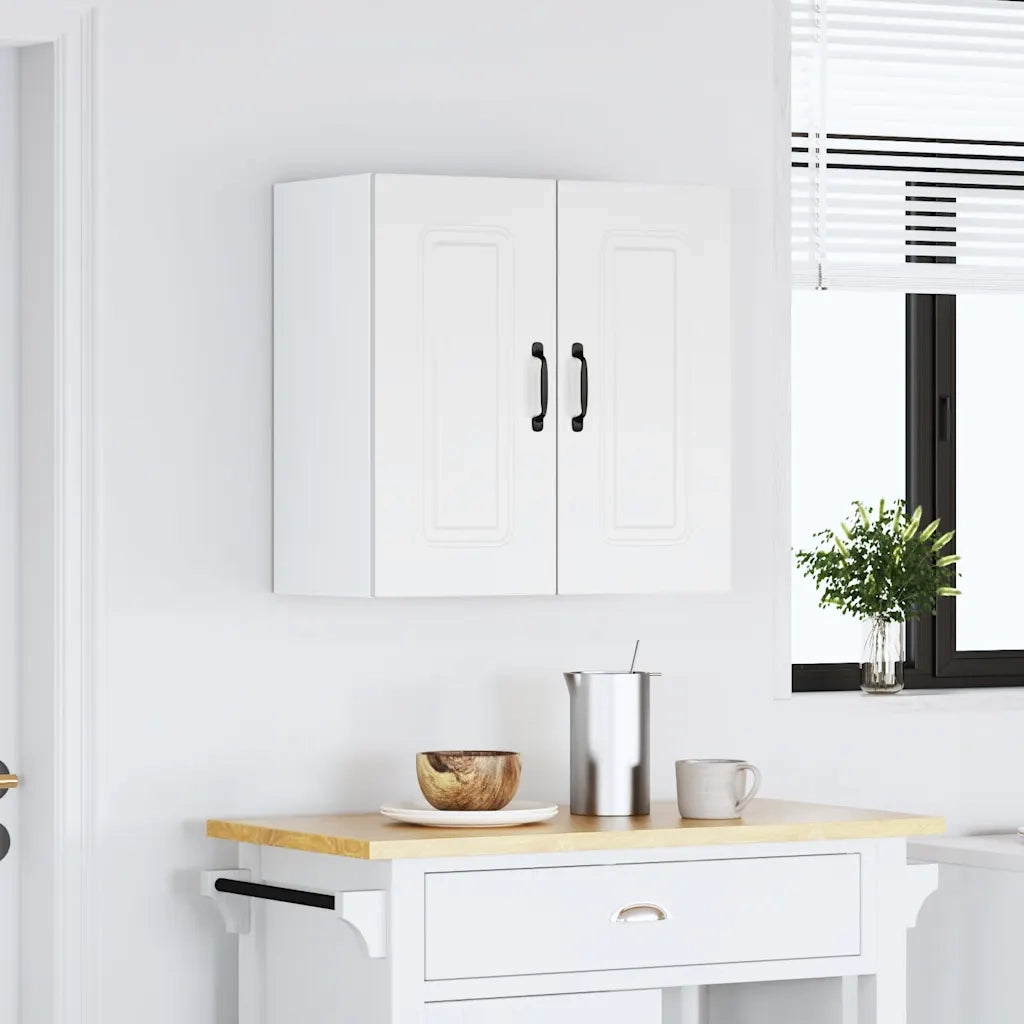 Pensile da Cucina Kalmar Bianco in Legno Multistrato 853577